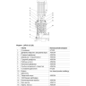 Вертикальный многоступенчатый насос LEO LVR 20-3 L1248